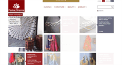 Desktop Screenshot of pankaj-boutique.com